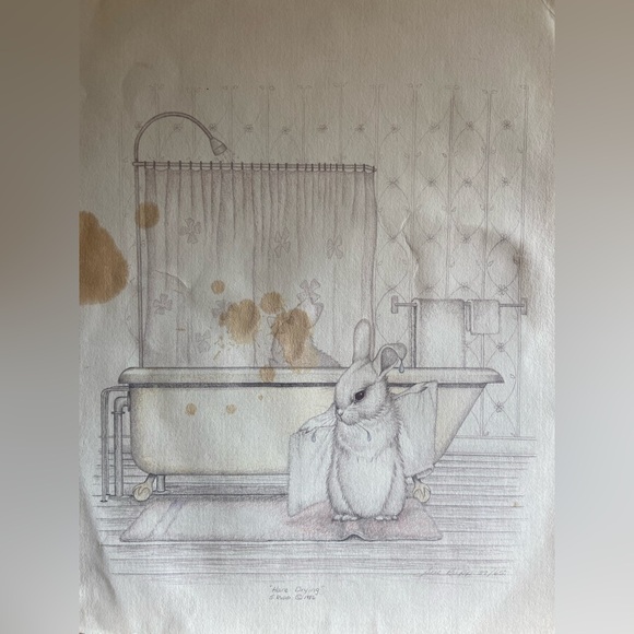 Collection of Sue Rupp Rabbit Art Prints - Picture 15 of 16